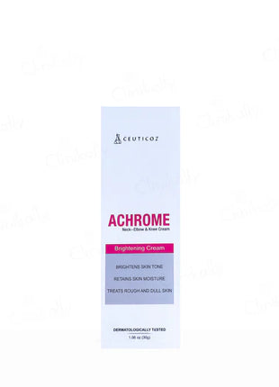 Ceuticoz Achrome Neck-Elbow & Knee Brightening Cream 30g