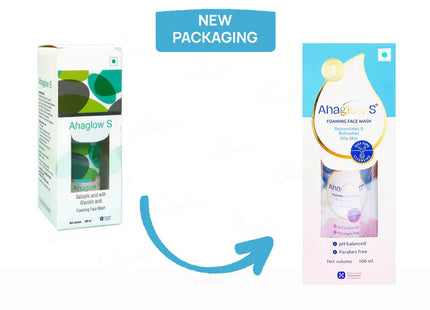Ahaglow S Foaming Face Wash 100ml