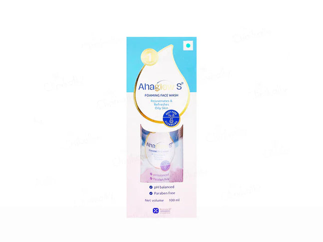 Ahaglow S Foaming Face Wash 100ml