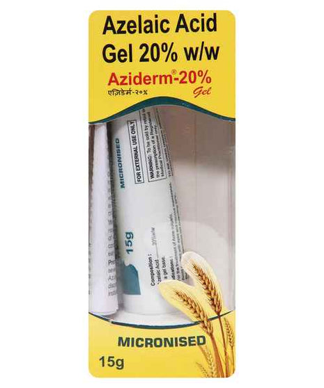 AZIDERM 20 GEL 15GM