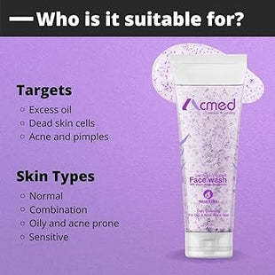 Acmed Face Wash Skin Type Step
