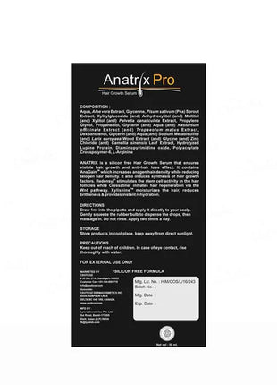 Anatrix Pro Hair Serum 50ml Pack of 1 |Ceuticoz