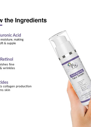 Fixderma anti ageing face serum 15g