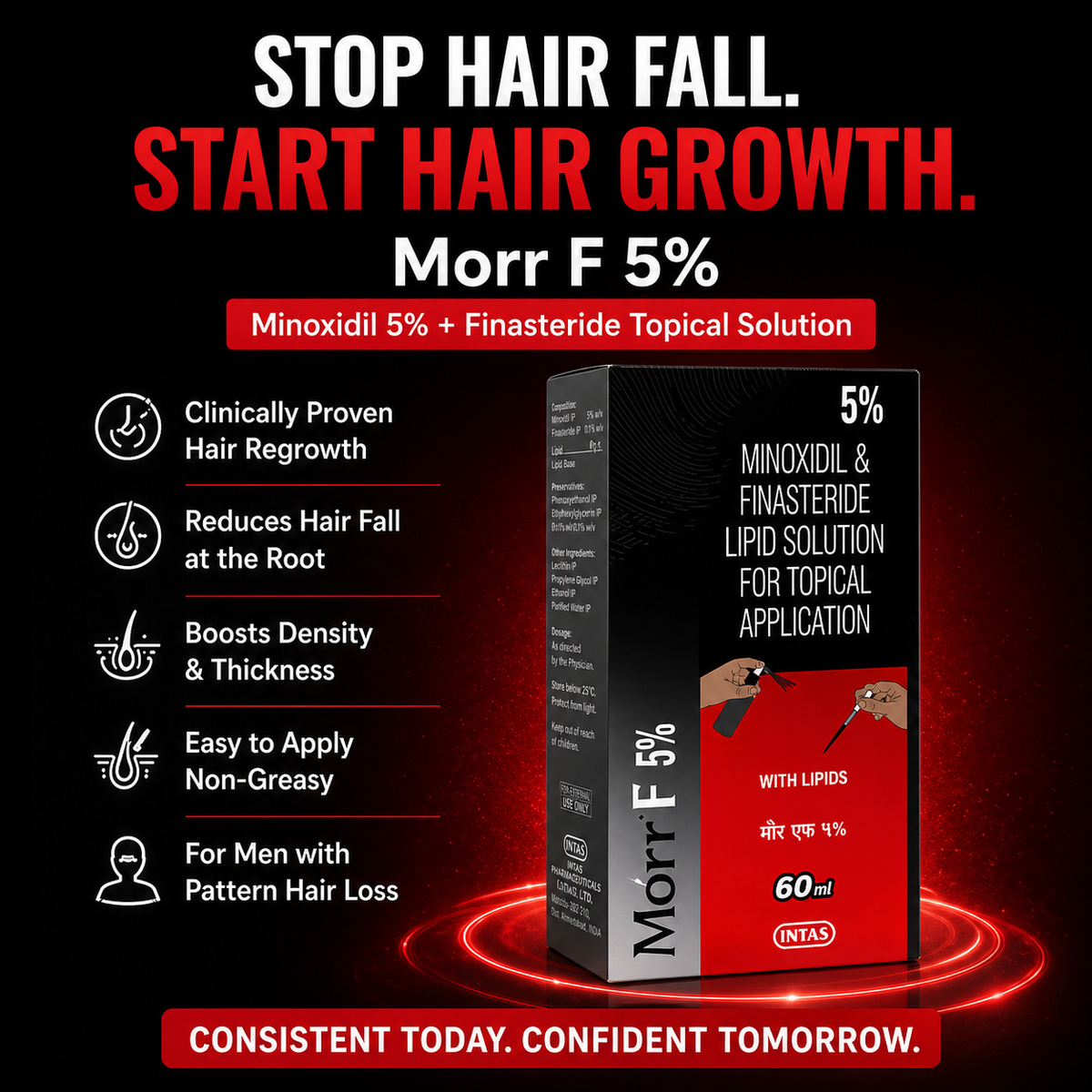 Morr F 5% Hair Solution - Image 2