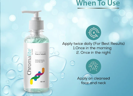 Chromalite face wash 90ml