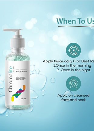 Chromalite face wash 90ml