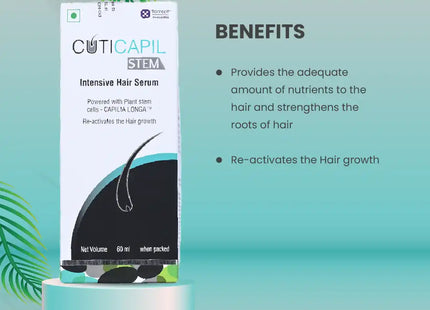 Torrent Cuticapil stem hair serum 60ml