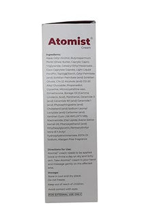 List of Ingredients of Atomist Cream 