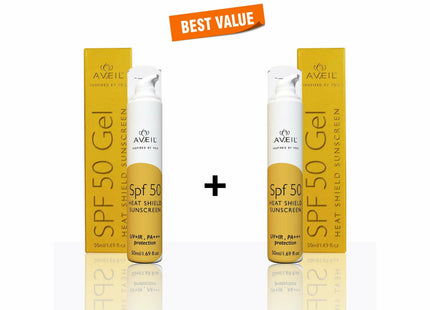 Aveil SPF 50 Heat Shield Sunscreen