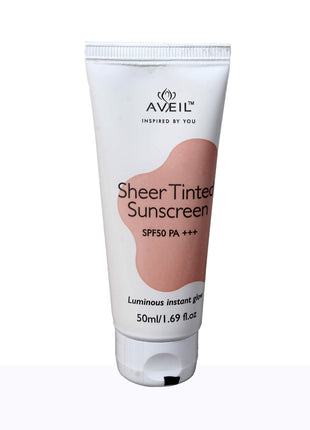 Aveil Sheer Tinted Sunscreen SPF 50 PA+++