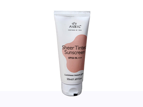 Aveil Sheer Tinted Sunscreen SPF 50 PA+++