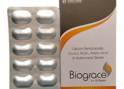 BIOGRACE TAB 1*10 PACK OF 3