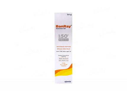 Banray Advanced Peptide Sunscreen Gel SPF 50+ PA+++ 50g