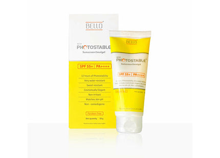 Photostable New SPF 55+ PA++++ Emulgel Sunscreen, 50gm
