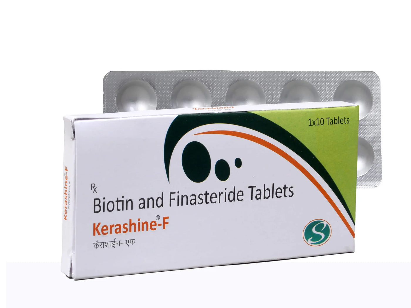 Kerashine F tab 1*10