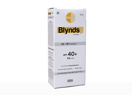 Blynds Emulgel Sunscreen SPF 40+ PA+++ 50g