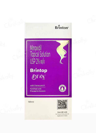 Brintop diva 2% solution 120ml