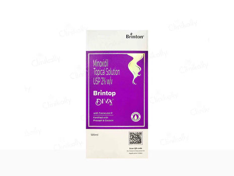 Brintop diva 2% solution 120ml