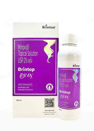 Brintop diva 2% solution 120ml