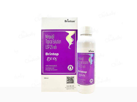 Brintop diva 2% solution 120ml