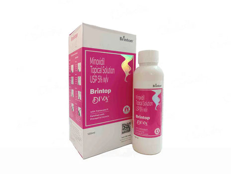 Brintop diva 5% topical solution 120ml