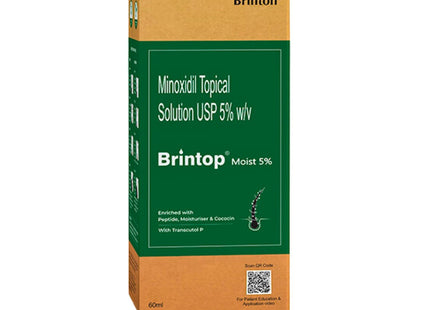 Brintop Moist 5% Bottle Of 60ml Solution