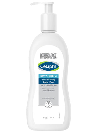 Cetaphil Restoraderm Skin Restoring Body Wash, 295ml