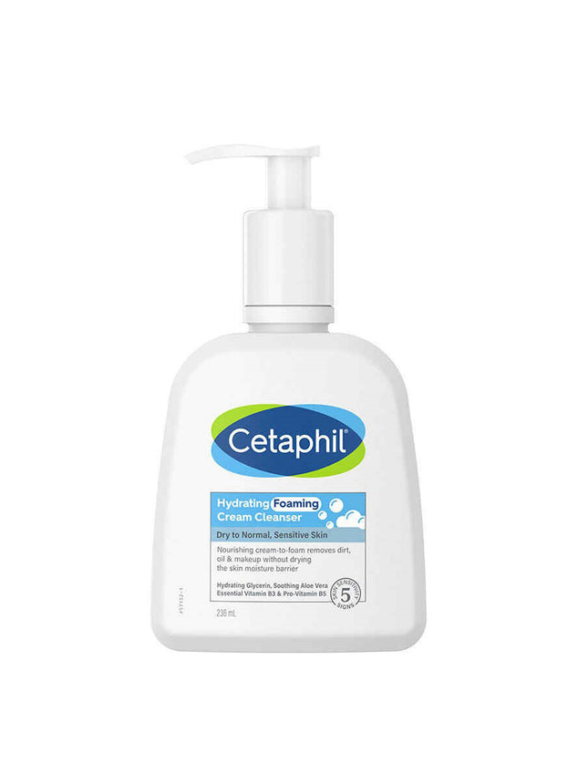 Cetaphil Hydrating Foaming Cream Cleanser 236ml