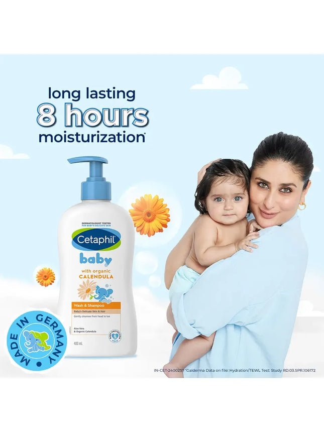 Cetaphil Baby Wash & Shampoo with Organic Calendula