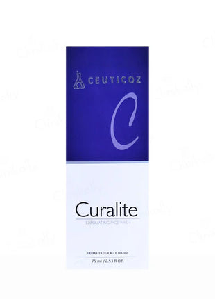 Ceuticoz Curalite Exfoliating Face Wash 75ml