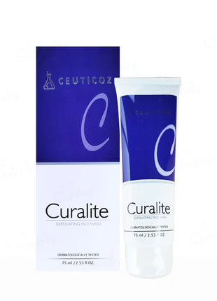 Ceuticoz Curalite Exfoliating Face Wash 75ml