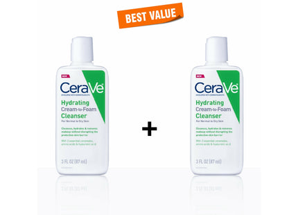 CeraVe Hydrating Cream To Foam Cleanser
