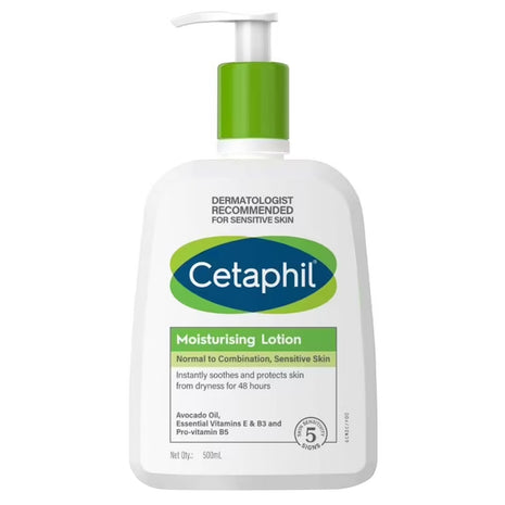 Cetaphil Moisturizing Lotion, normal to combination, sensitive skin 500ml | galderma