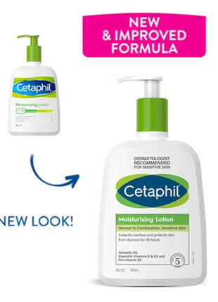 Cetaphil Moisturizing Lotion, normal to combination, sensitive skin 500ml | galderma