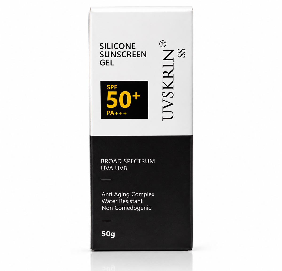 Uvskrin ss silicone sunscreen gel spf 50+ (50g)