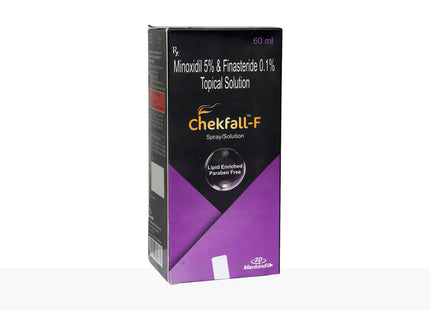 Mankind Chekfall-F 5 Topical hair Solution 60ml New pack