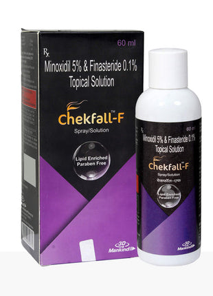 Chekfall-F 5% Topical Solution 60ml