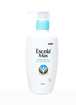 Excela Max Moisturiser For Dry and Itchy Skin