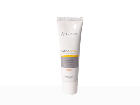 Ceuticoz Clear Zinc Tinted Sunscreen Gel SPF 50 50g