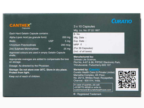 Curatio Canthex Capsules