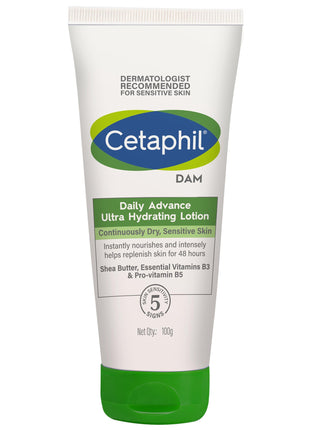 Cetaphil DAM - Daily Advance Ultra Hydrating Lotion, 100gm