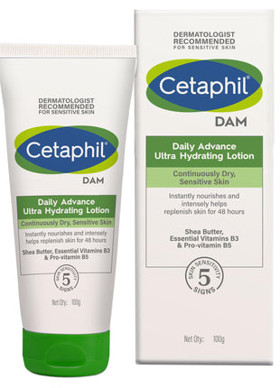 Cetaphil DAM - Daily Advance Ultra Hydrating Lotion, 100gm