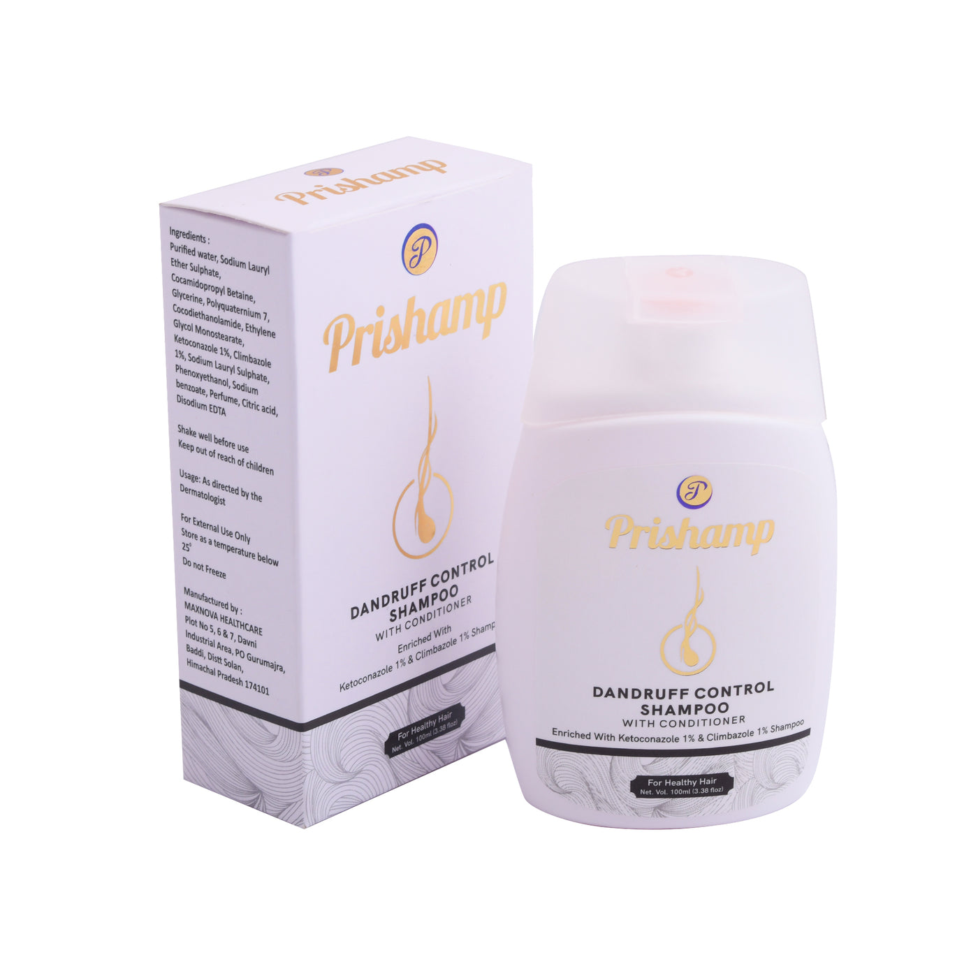 Prishamp Dandruff Control Shampoo 100ml