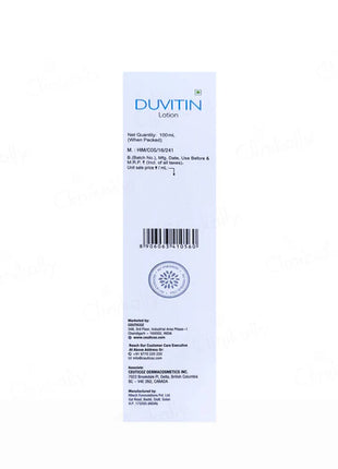 Ceuticoz Duvitin Intensive Moisturising Lotion 100ml