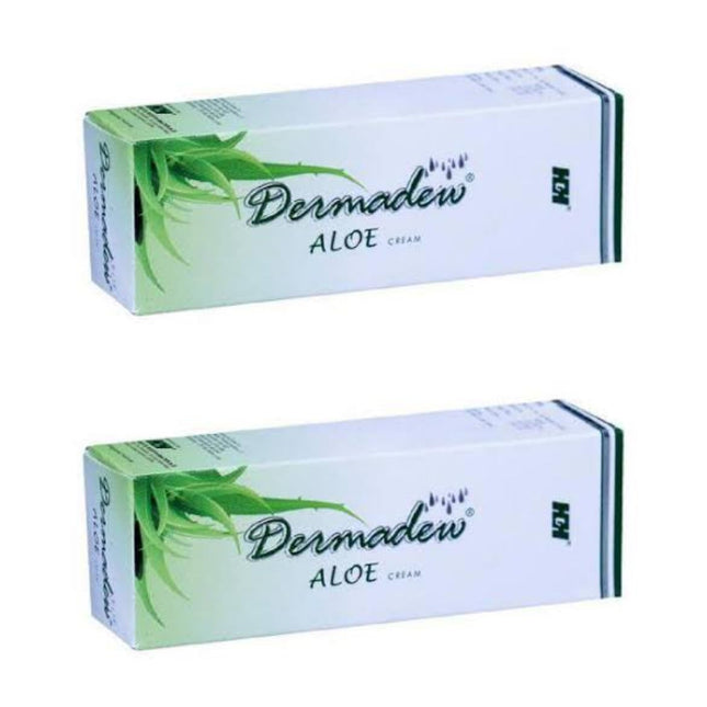 Dermadew Aloe Cream 50G  Pack Of  2
