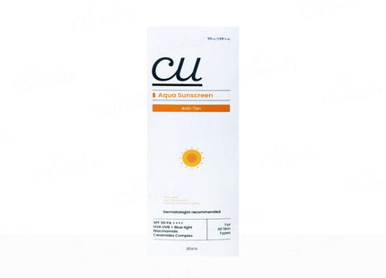 Diara CU Aqua Anti-Tan Ultra-Light Sunscreen 50ML