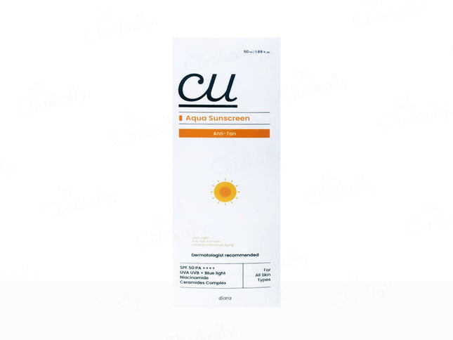 Diara CU Aqua Anti-Tan Ultra-Light Sunscreen 50ML