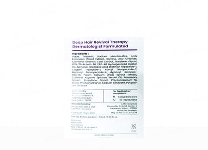 Diara Ronagen+ Advanced Penta-Peptide Hair Serum – 50 ml