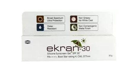 Ekaran 30 Silicon Sunscreen gel 30g