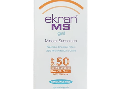 Ekran MS Mineral Sunscreen Gel SPF 50, 50gm